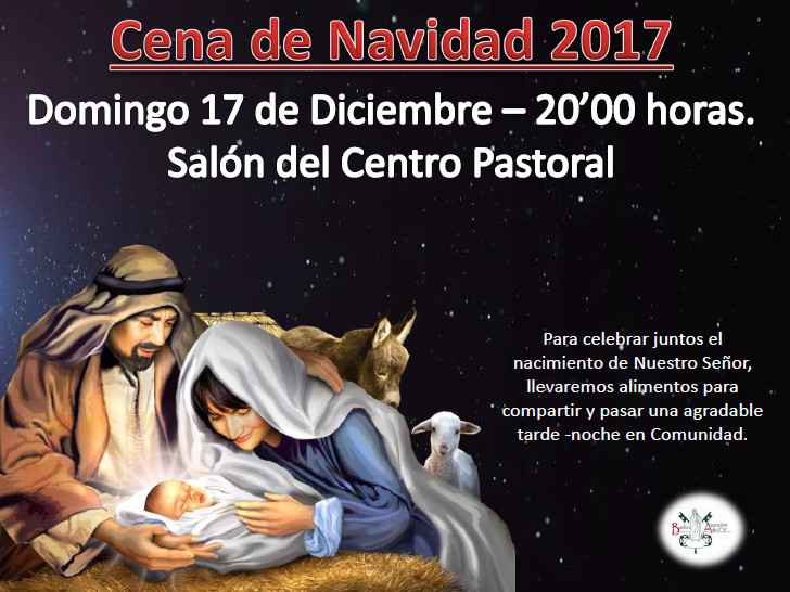 cena navidad basilica 2017